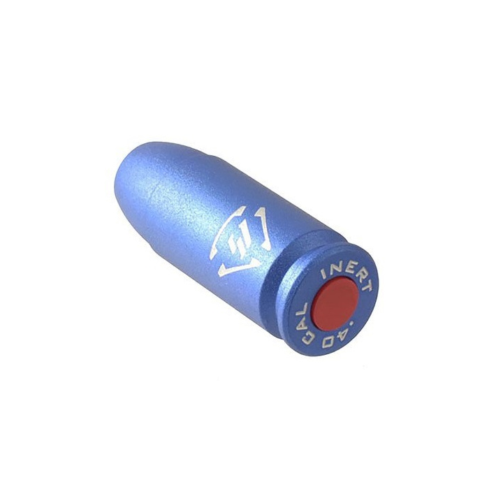 Zestaw zbijaków aluminiowych Strike Industries Dummy Round .40 S&W - 5 szt. - SI-DR-AL-40CAL-BLU